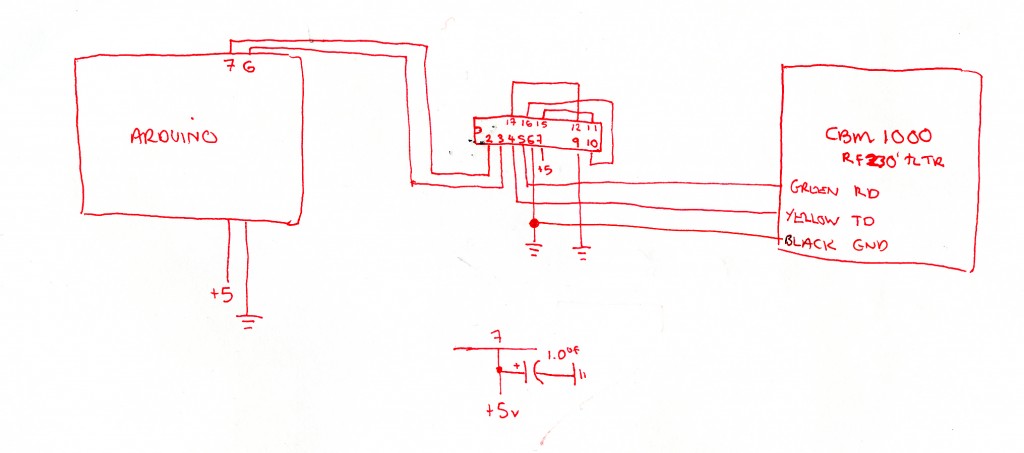 Arduino Printer wiring diagram